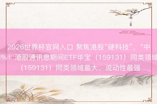 2026世界杯官网入口 聚焦港股“硬科技”，“中芯+华虹”含量超23%！港股通讯息期间ETF华宝（159131）同类领域最大、流动性最强
